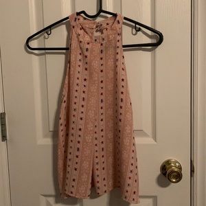 Iris Pink Tank Top Size L